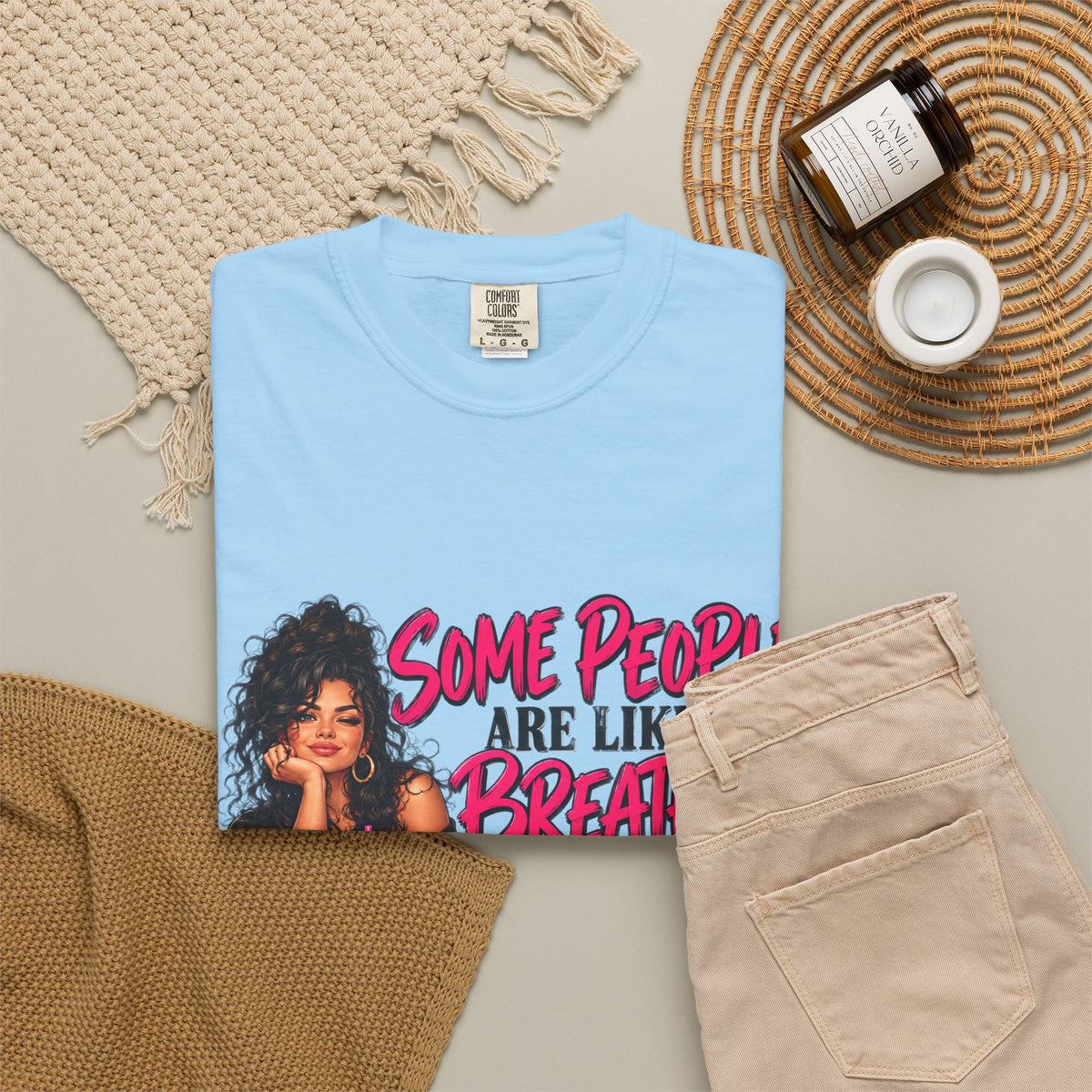 Breath of Fresh Air T-Shirt — "Some People Are Like A Breath Of Fresh Air And Some Are Just Hot Air" Graphic Tee