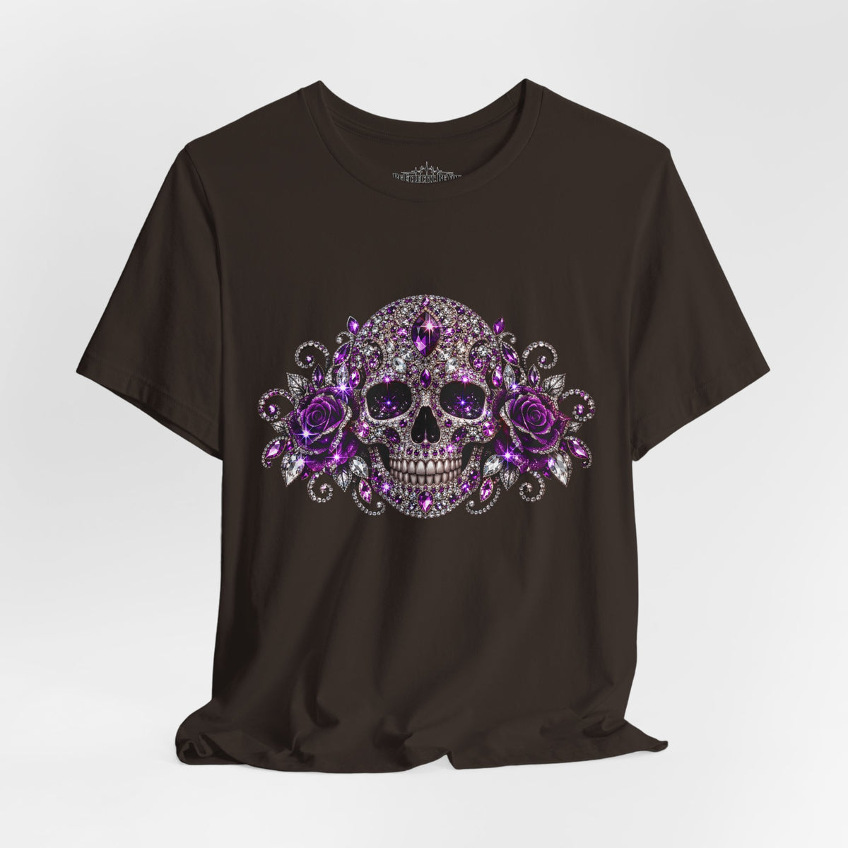 Gothic Purple Skull Tee