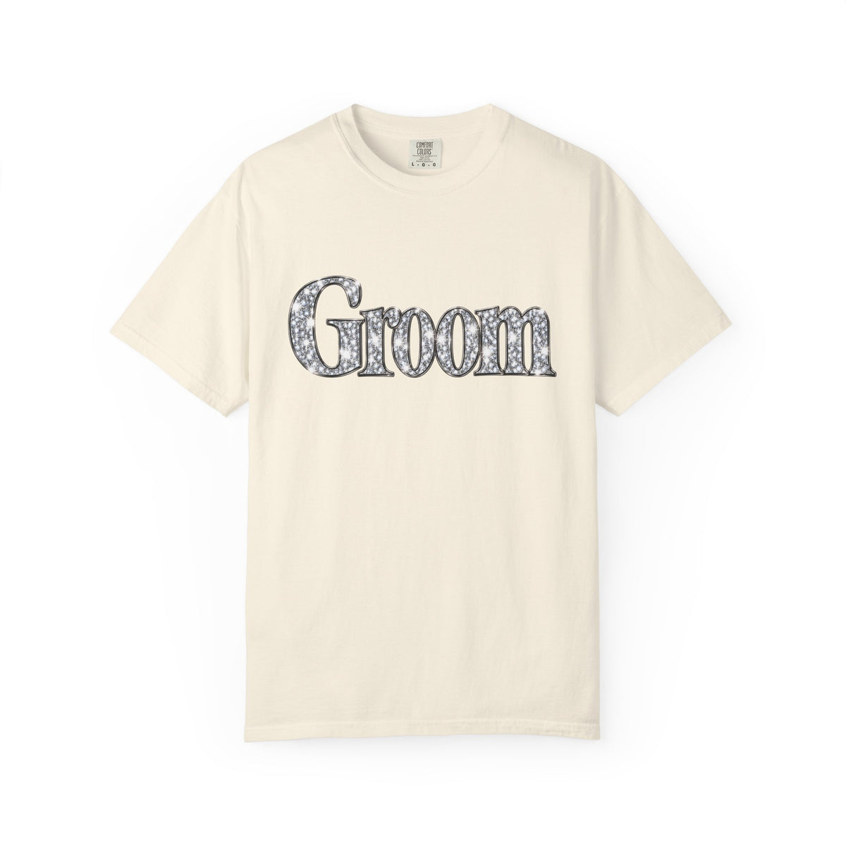 Groom Logo T-Shirt — Wedding Party Tee for Groom and Groomsmen