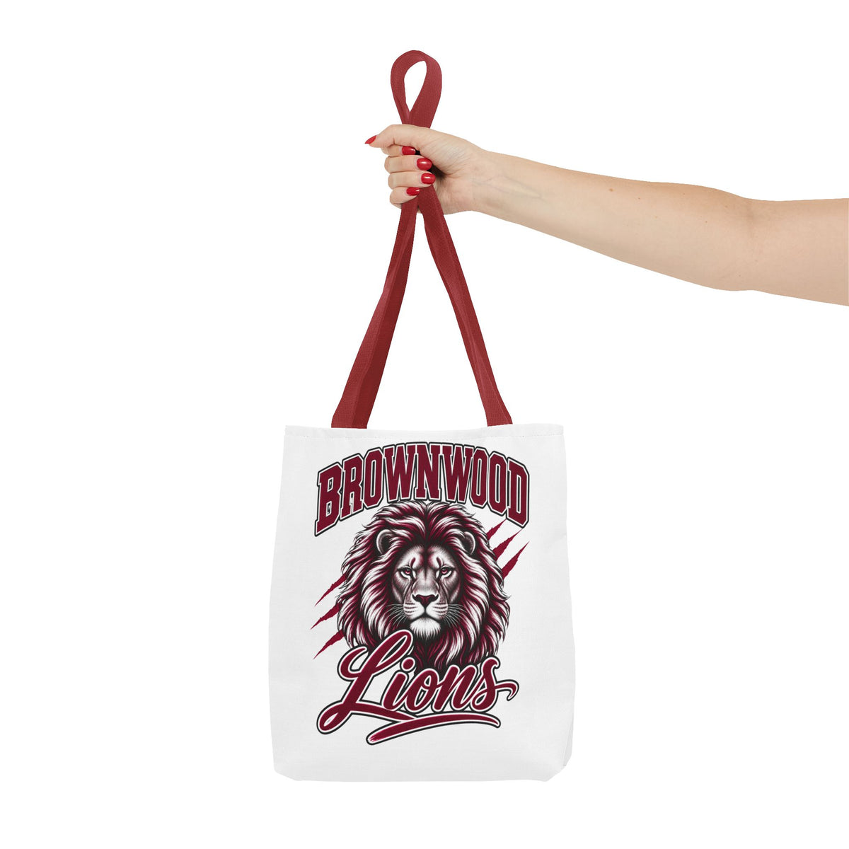 Brownwood Lions Tote Bag – School Mascot Lion Shopper