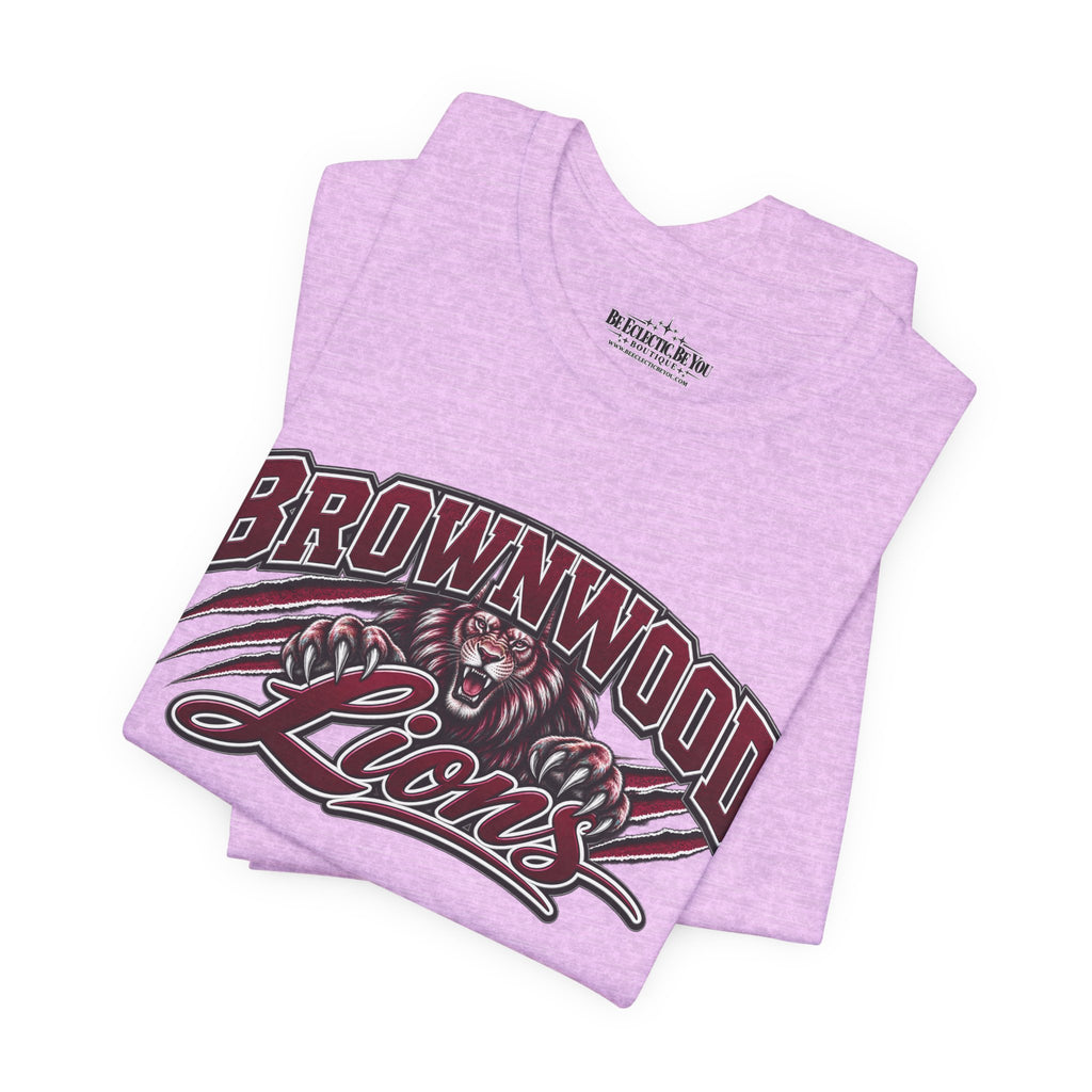 Brownwood Lions Family Football Graphic T-Shirt