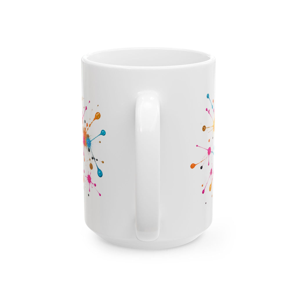 If They Want to Paint You as the Villain Then Pose — Colorful Empowerment Ceramic Mug (11oz/15oz)