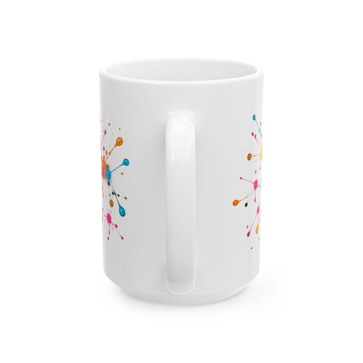 If They Want to Paint You as the Villain Then Pose — Colorful Empowerment Ceramic Mug (11oz/15oz)