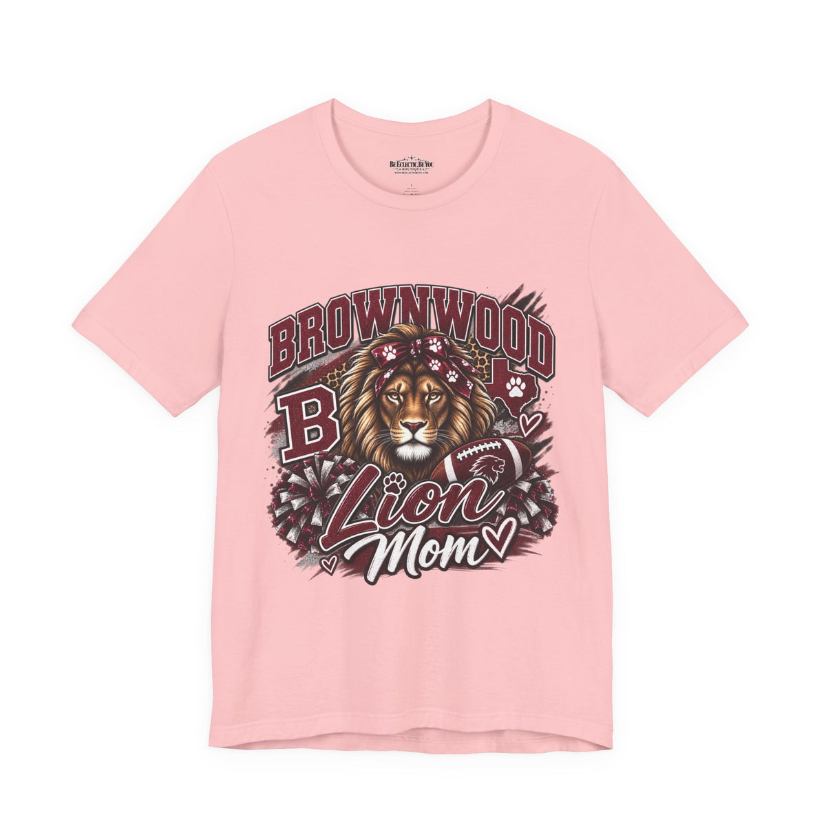 Brownwood B Lion Mom Graphic Tee