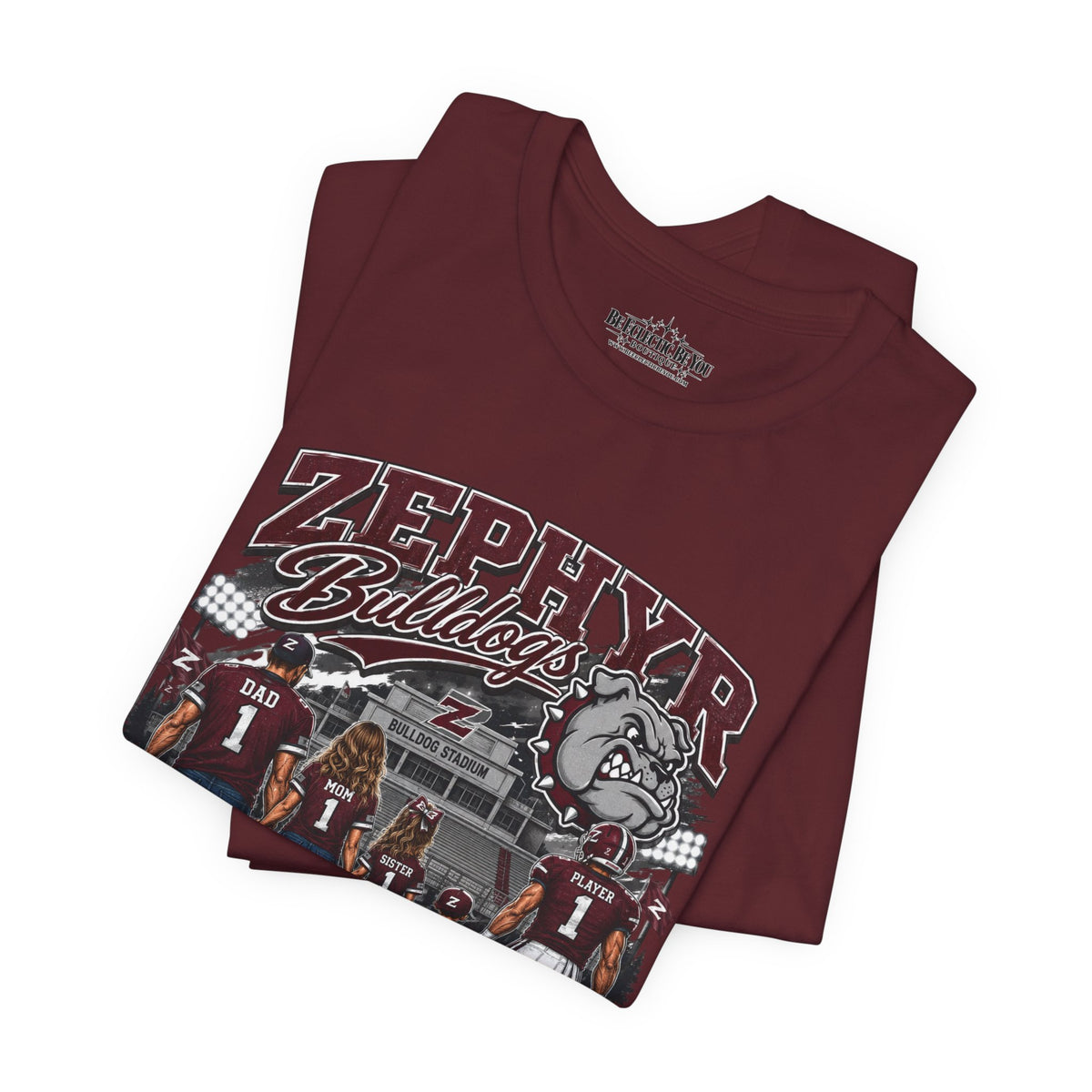 Zephyr Bulldogs Together We Rise Graphic T-Shirt
