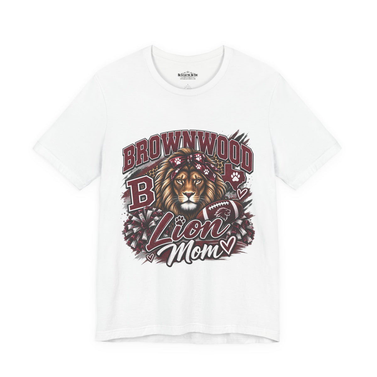 Brownwood B Lion Mom Graphic Tee