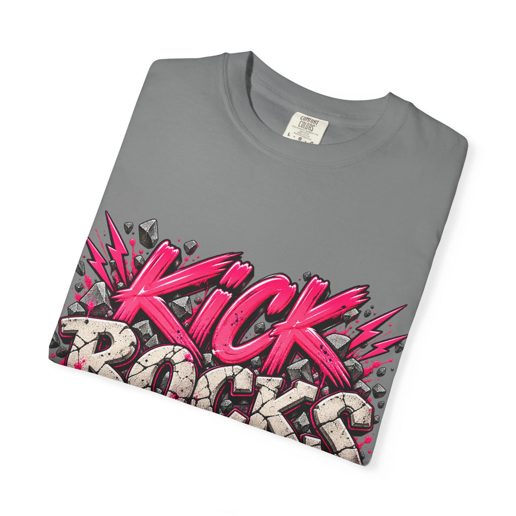 Kick Rocks Graphic T-Shirt — Bold Retro Streetwear Tee