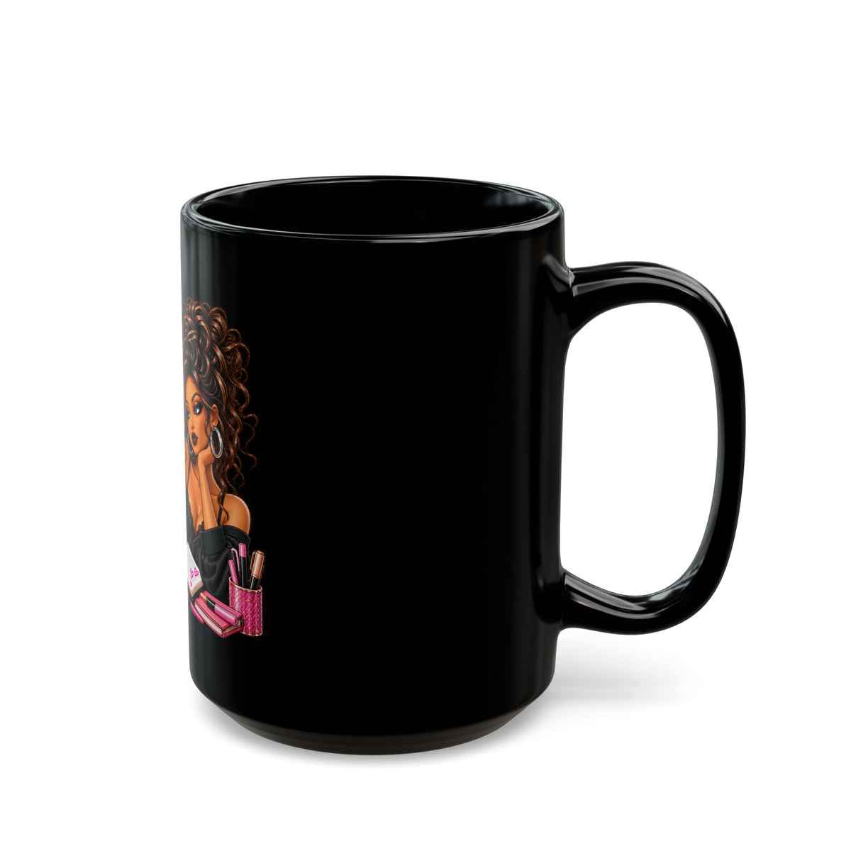 Black Mug — "Dear Diary, What the F*ck" Sassy Girl Coffee Mug (11oz & 15oz)