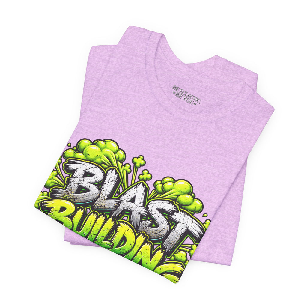 Blast Building Warning Zone Graphic Tee