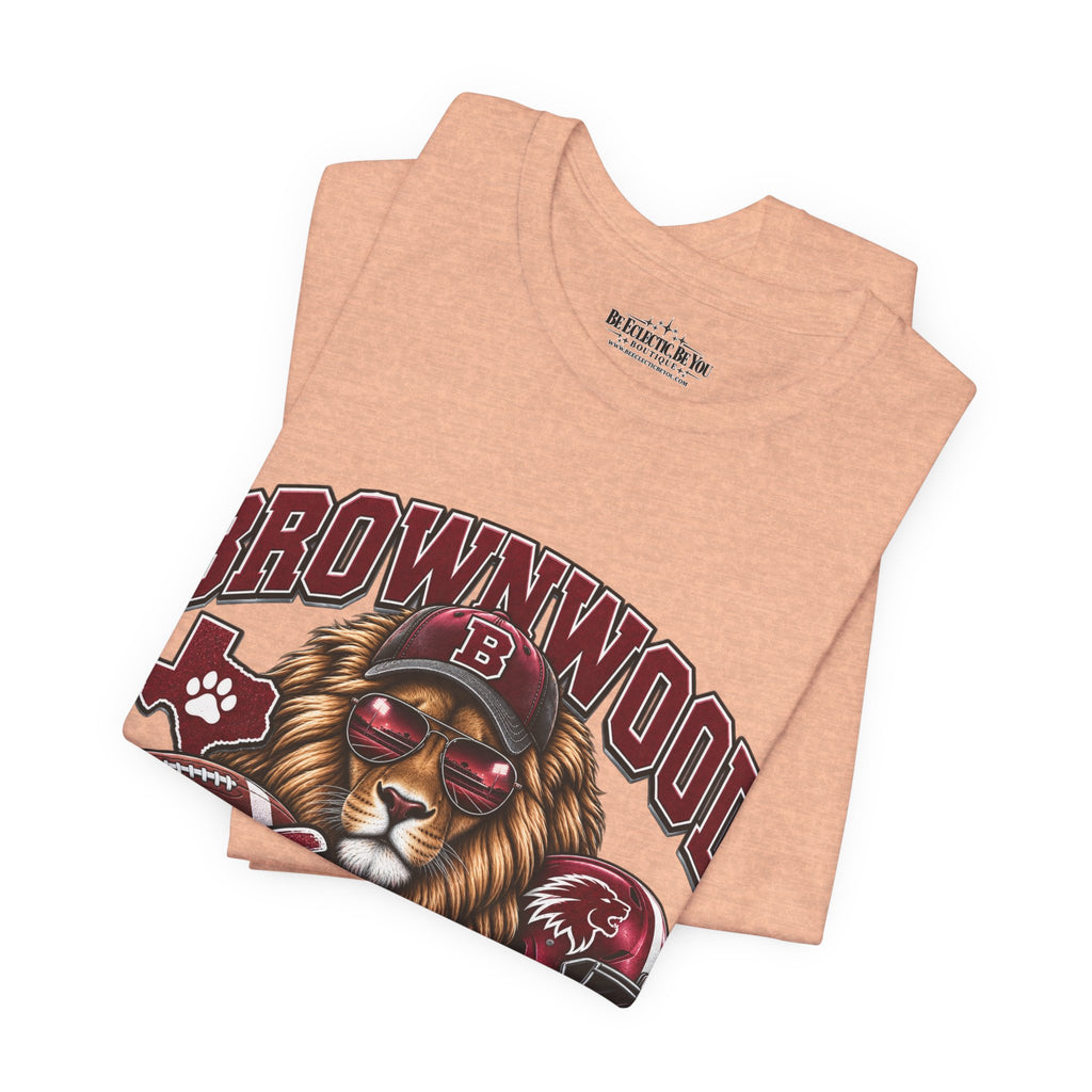 Brownwood Lion Dad Graphic T-Shirt