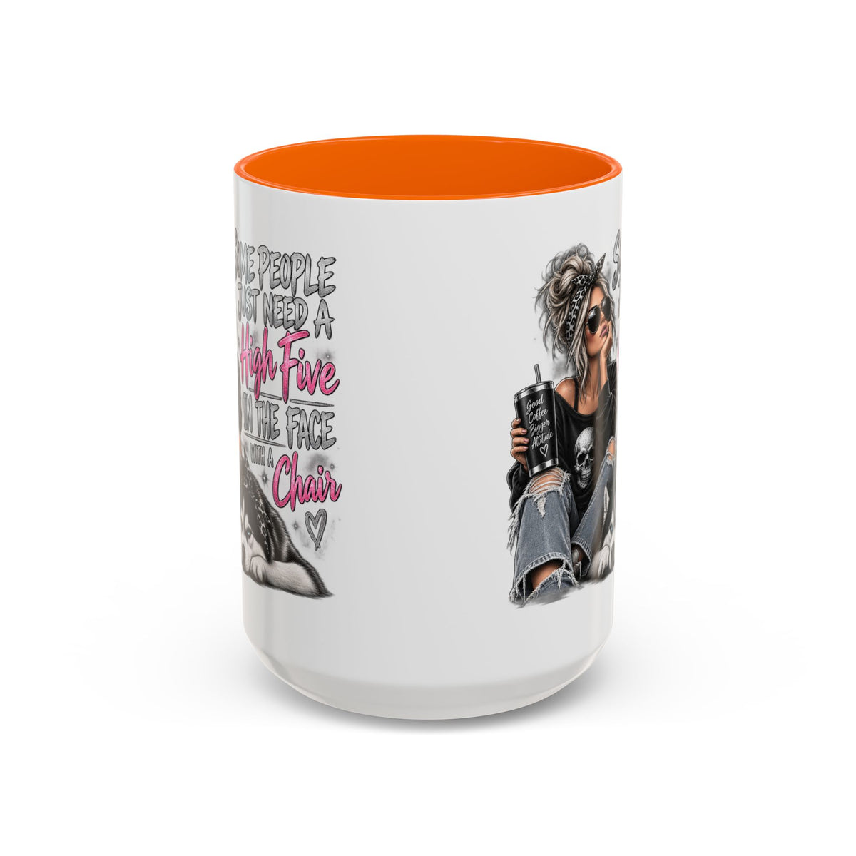 “Some People Just Need a High Five” Mug
