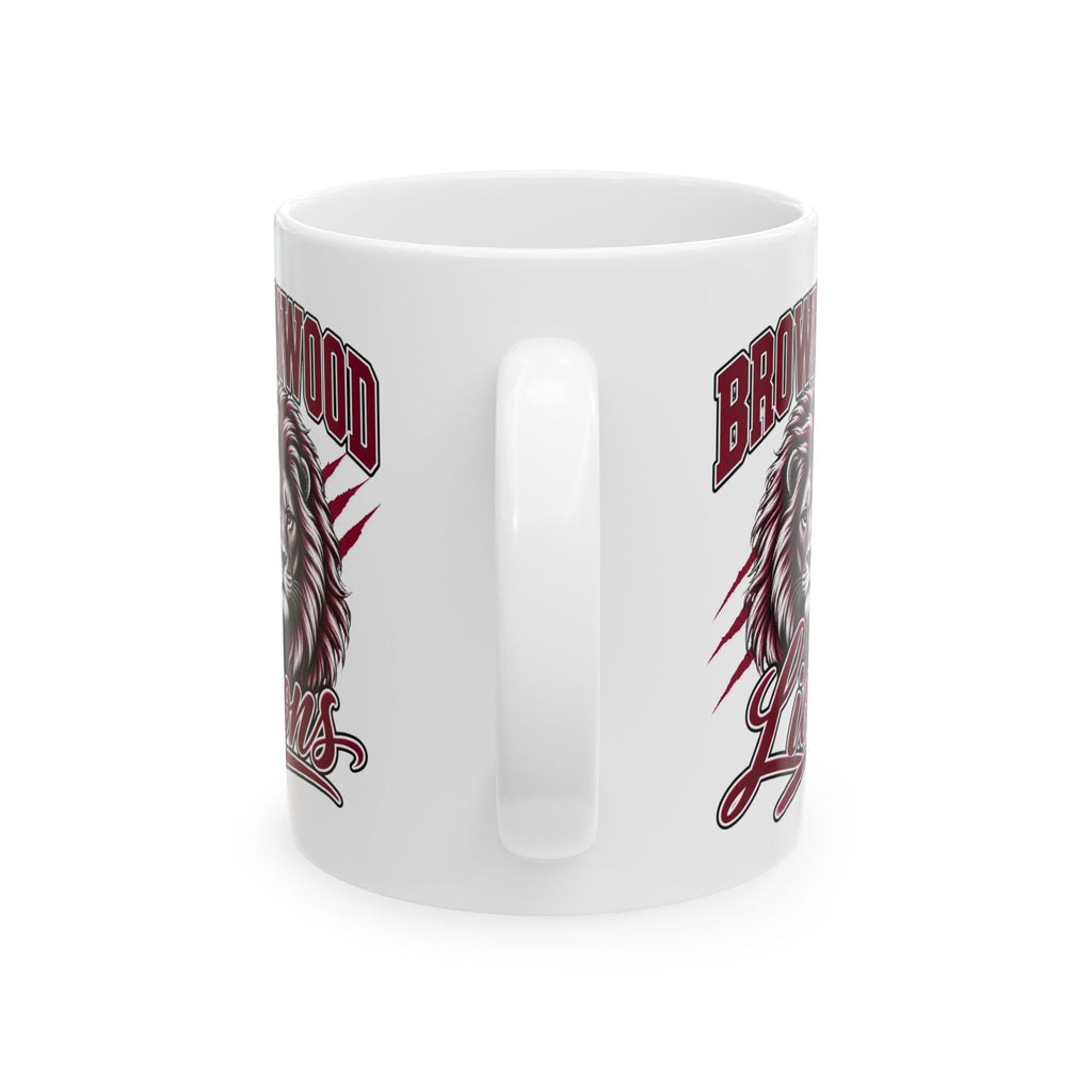 Brownwood Lions Ceramic Mug — Lion Mascot Coffee Cup (11oz & 15oz)