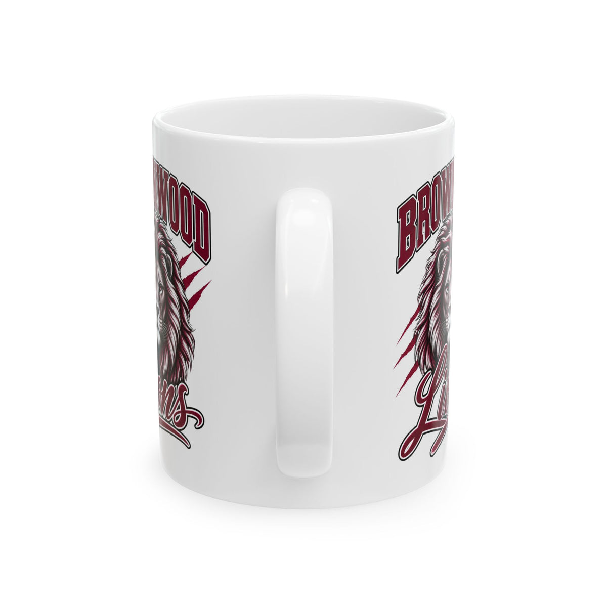 Brownwood Lions Ceramic Mug — Lion Mascot Coffee Cup (11oz & 15oz)