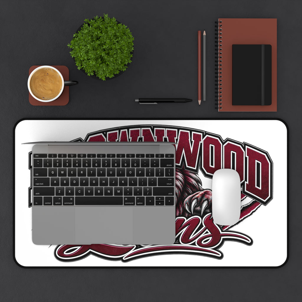 Brownwood Lions Desk Mat — School Mascot Mouse Pad for Students & Alumni