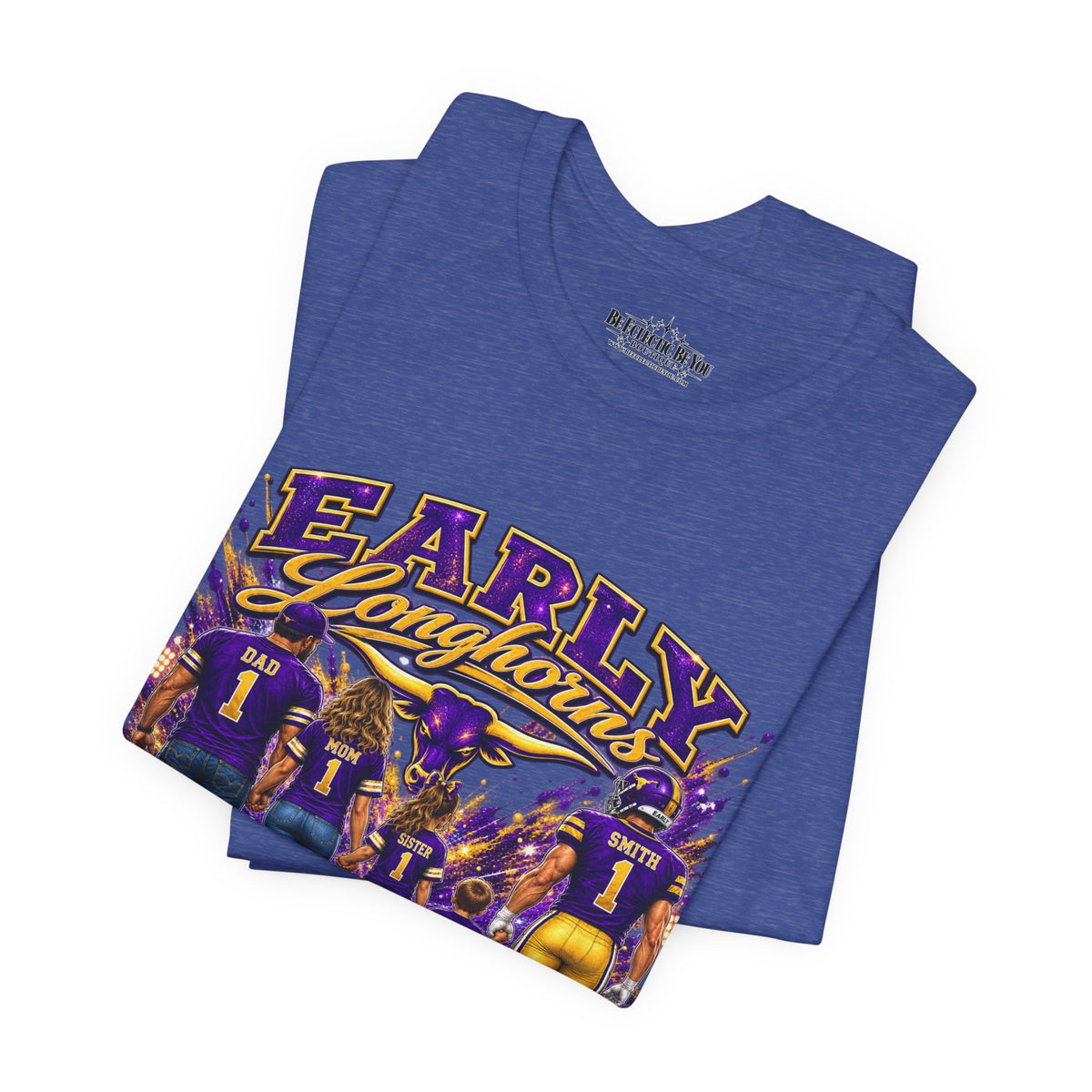 Early Longhorns Family Graphic Tee