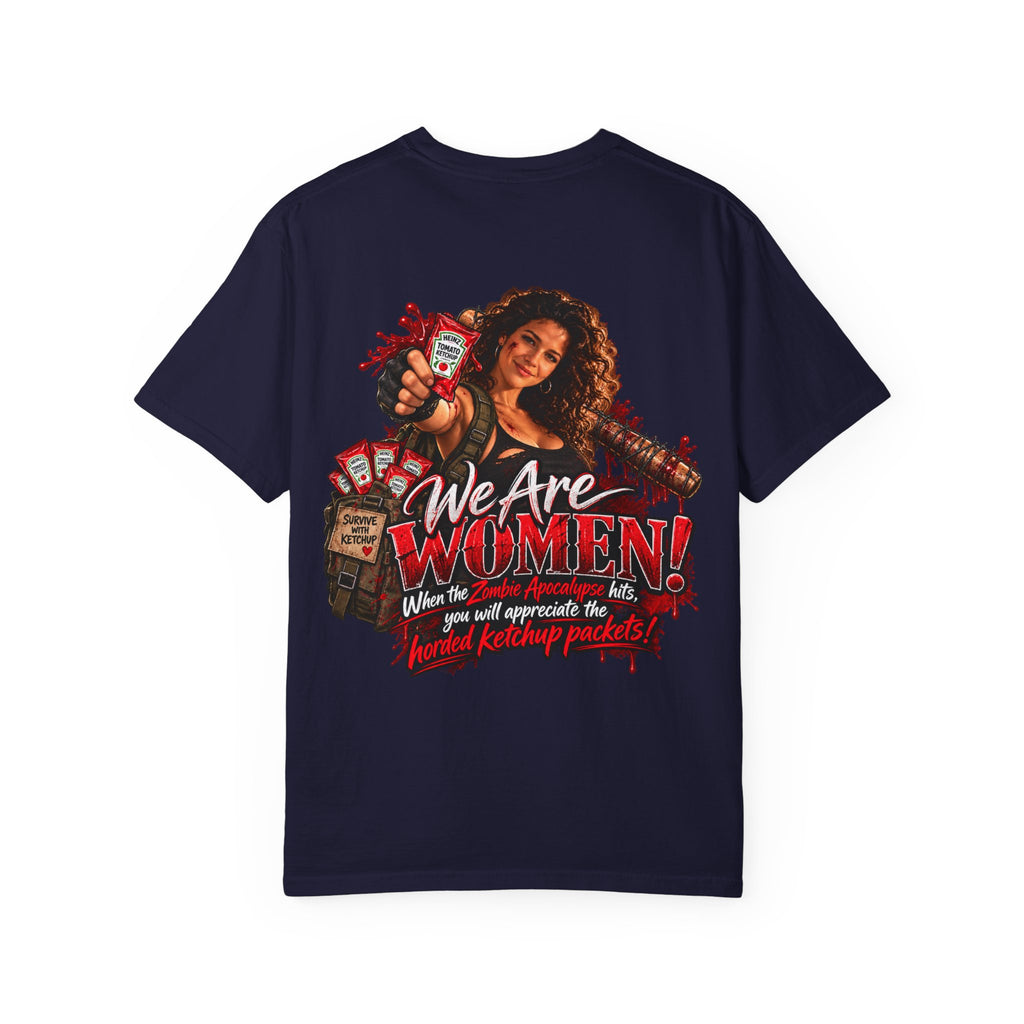 We Are Women Graphic T-Shirt — Empowerment Retro Design