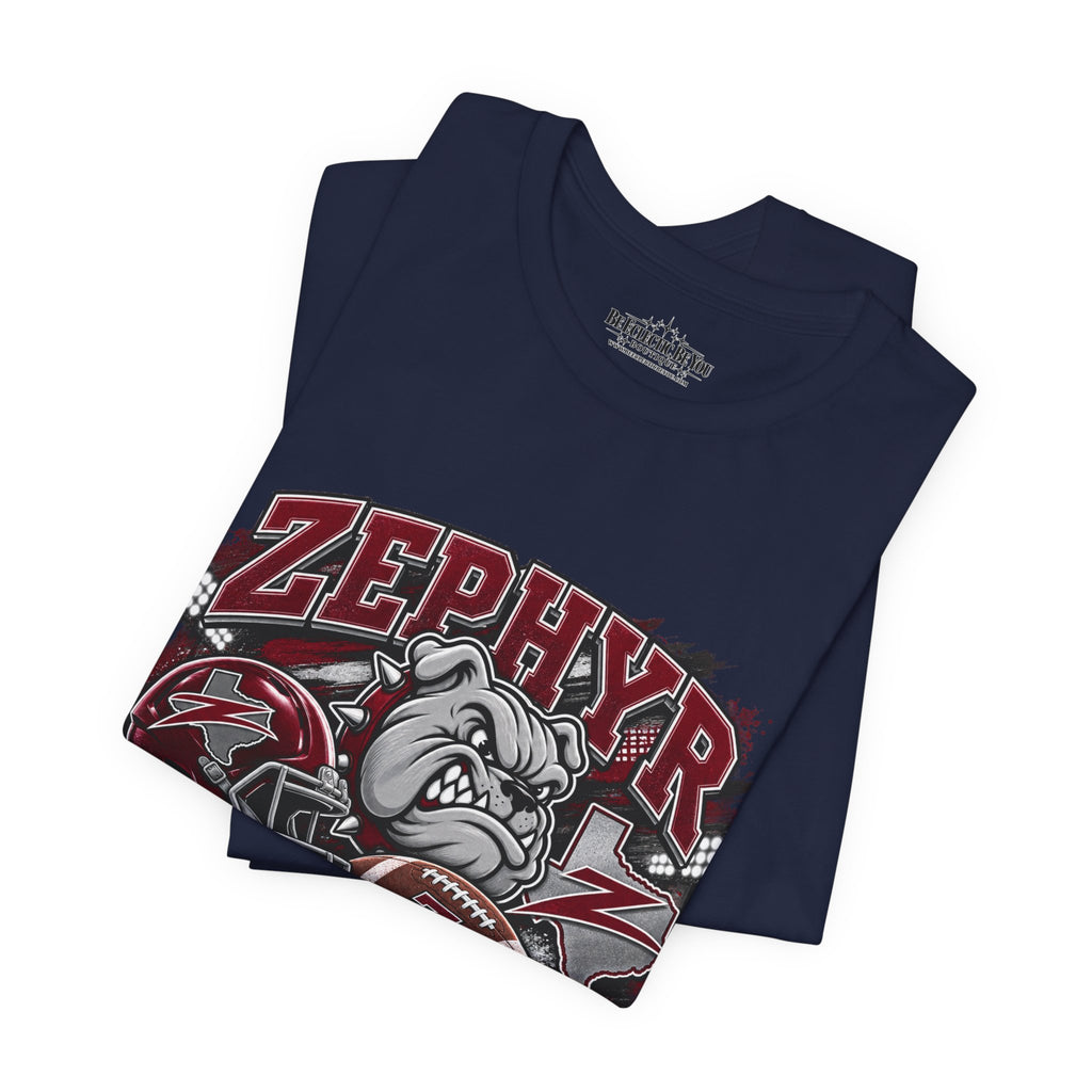 Zephyr Bulldogs Football Graphic Tee