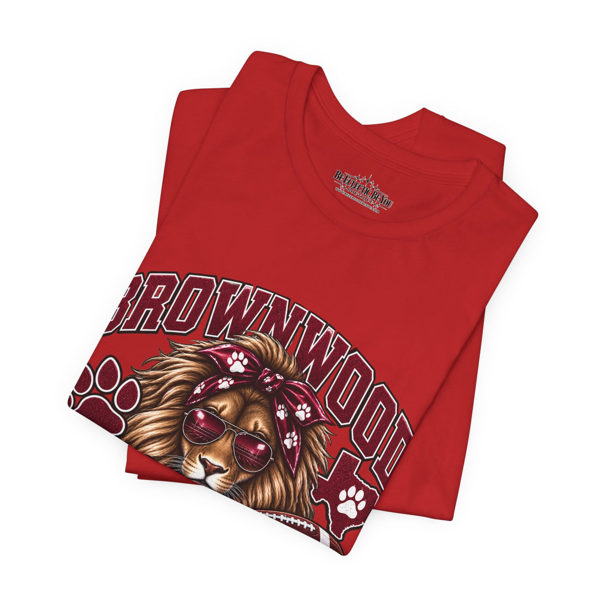 Brownwood Lion Mom Graphic T-Shirt