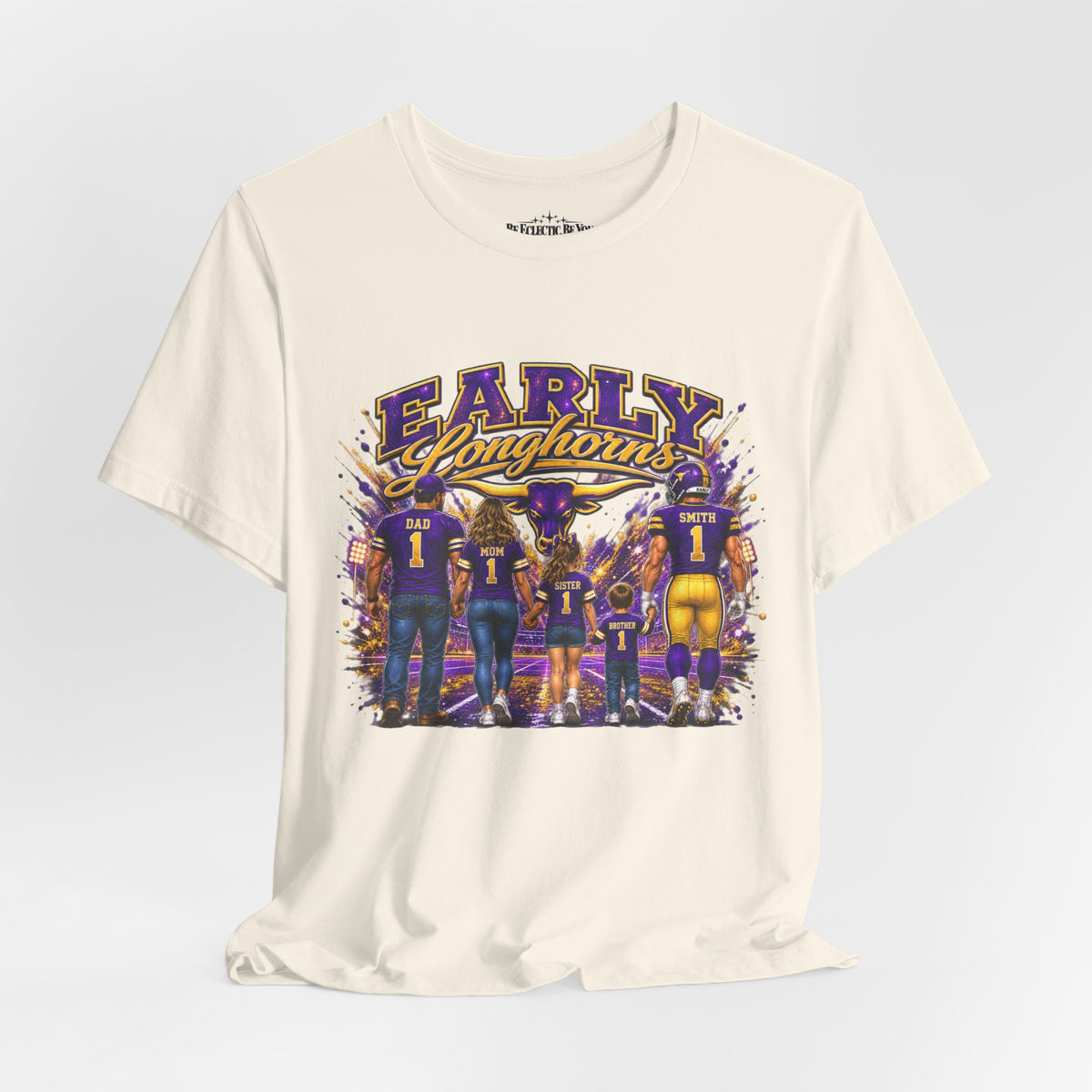 Early Longhorns Family Graphic Tee