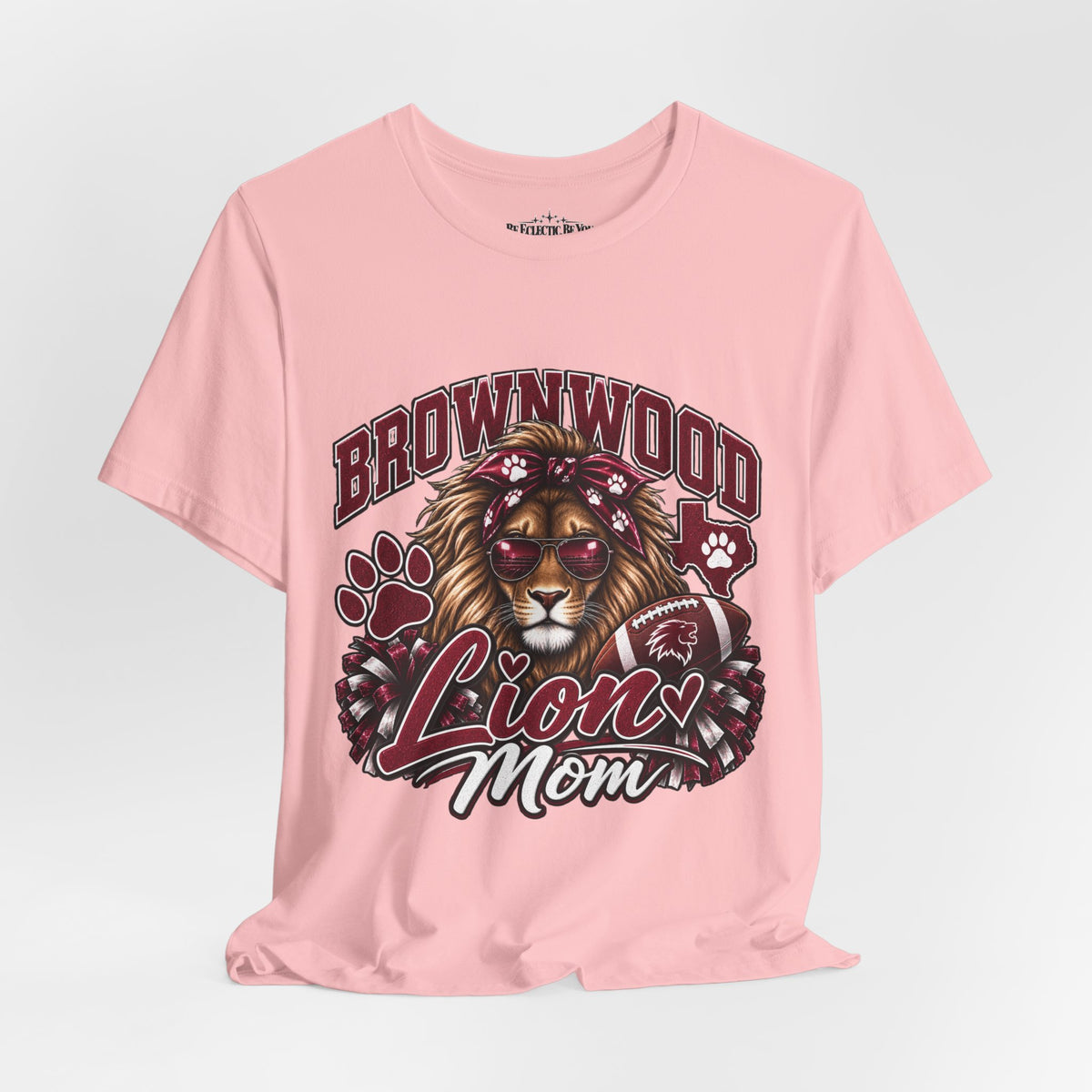 Brownwood Lion Mom Graphic T-Shirt