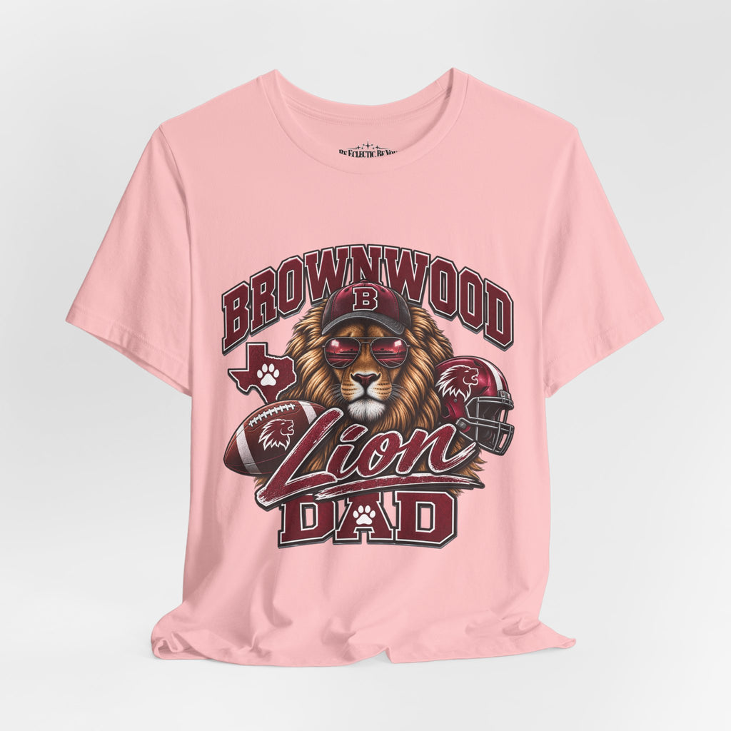 Brownwood Lion Dad Graphic T-Shirt