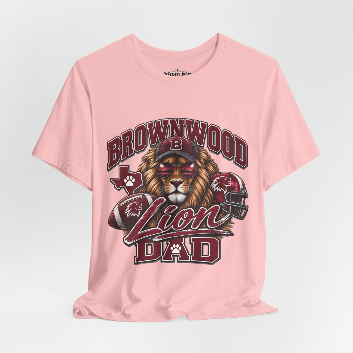 Brownwood Lion Dad Graphic T-Shirt