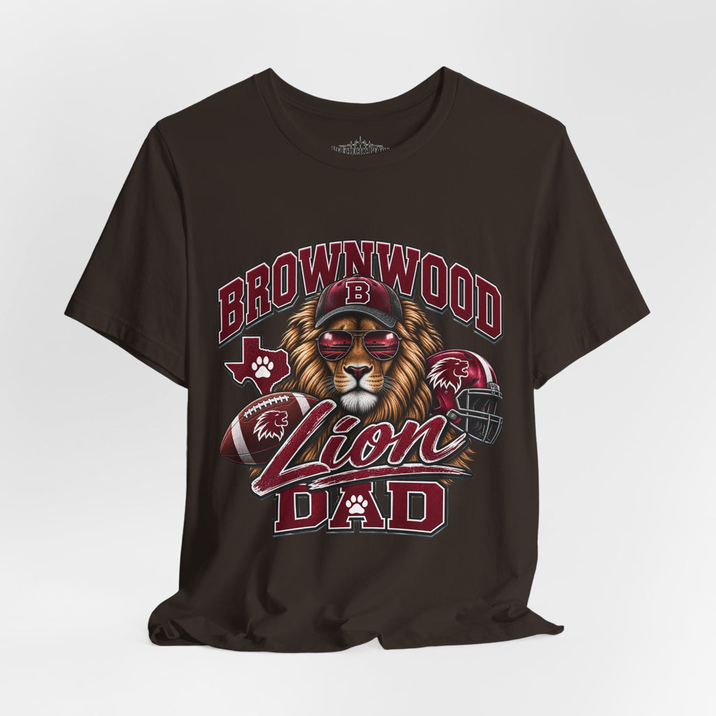 Brownwood Lion Dad Graphic T-Shirt
