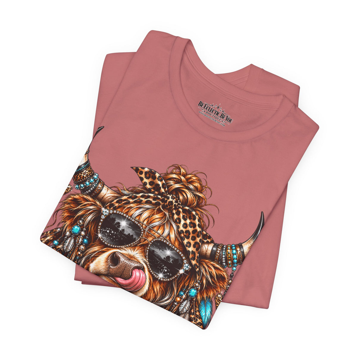 Highland Cow Graphic T-Shirt