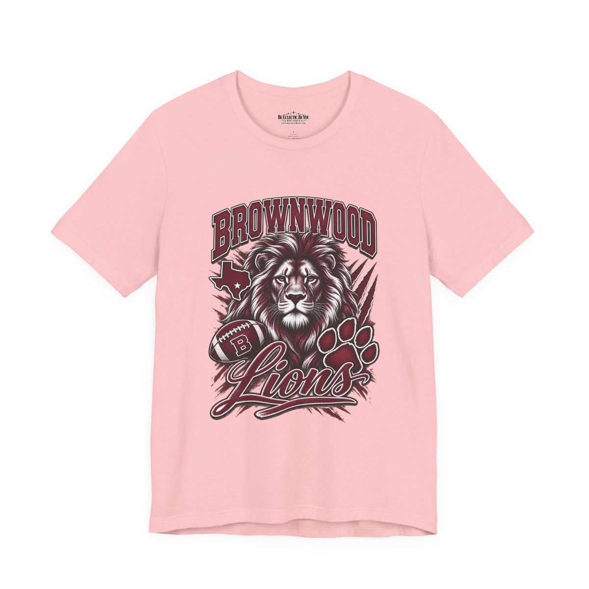 Brownwood Lions Vintage Lion Graphic T-Shirt