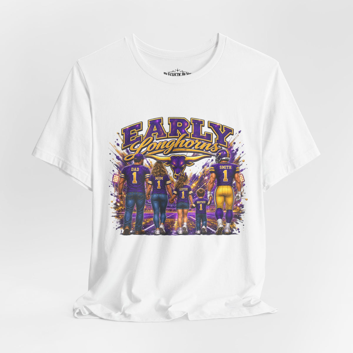 Early Longhorns Family Graphic Tee