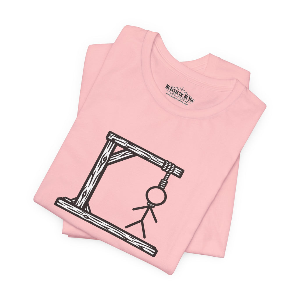 Hangman “F_C_ _FF” Graphic T-Shirt