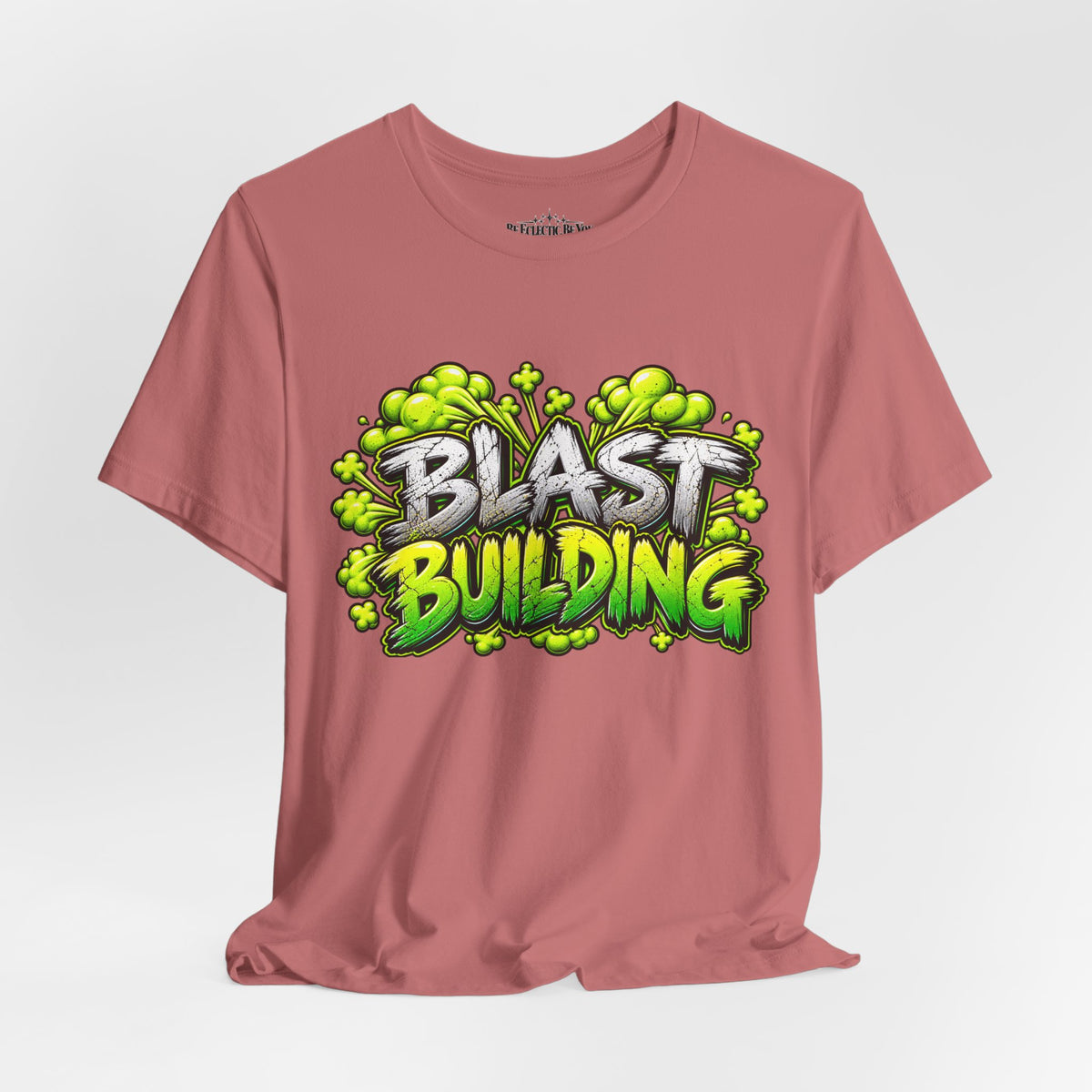 Blast Building Warning Blast Zone Graphic T-Shirt