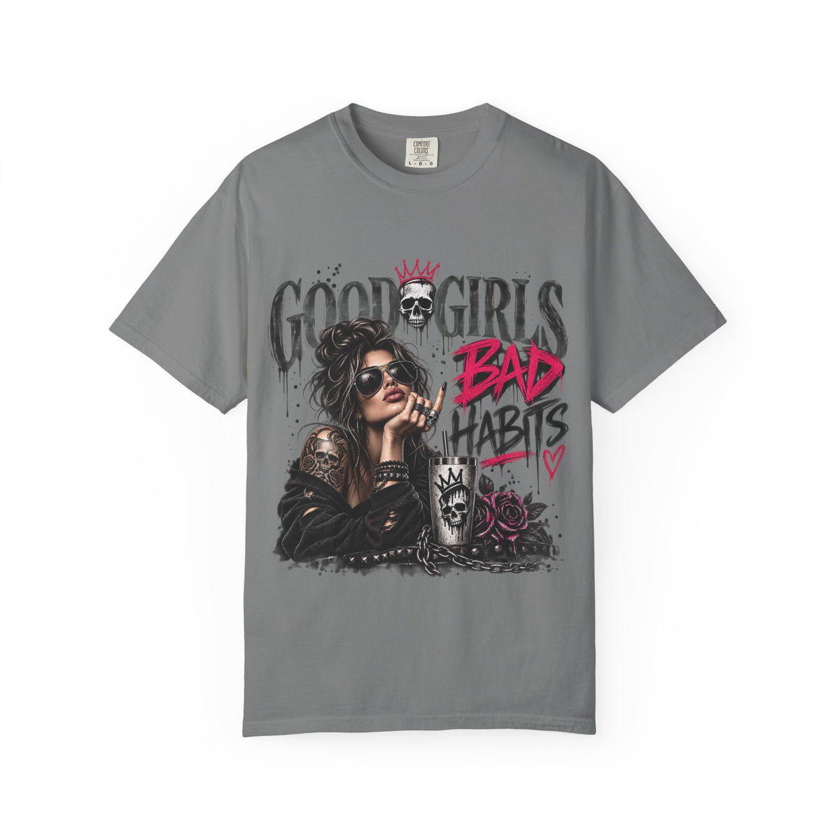 Good Girls, Bad Habits Graphic T-Shirt