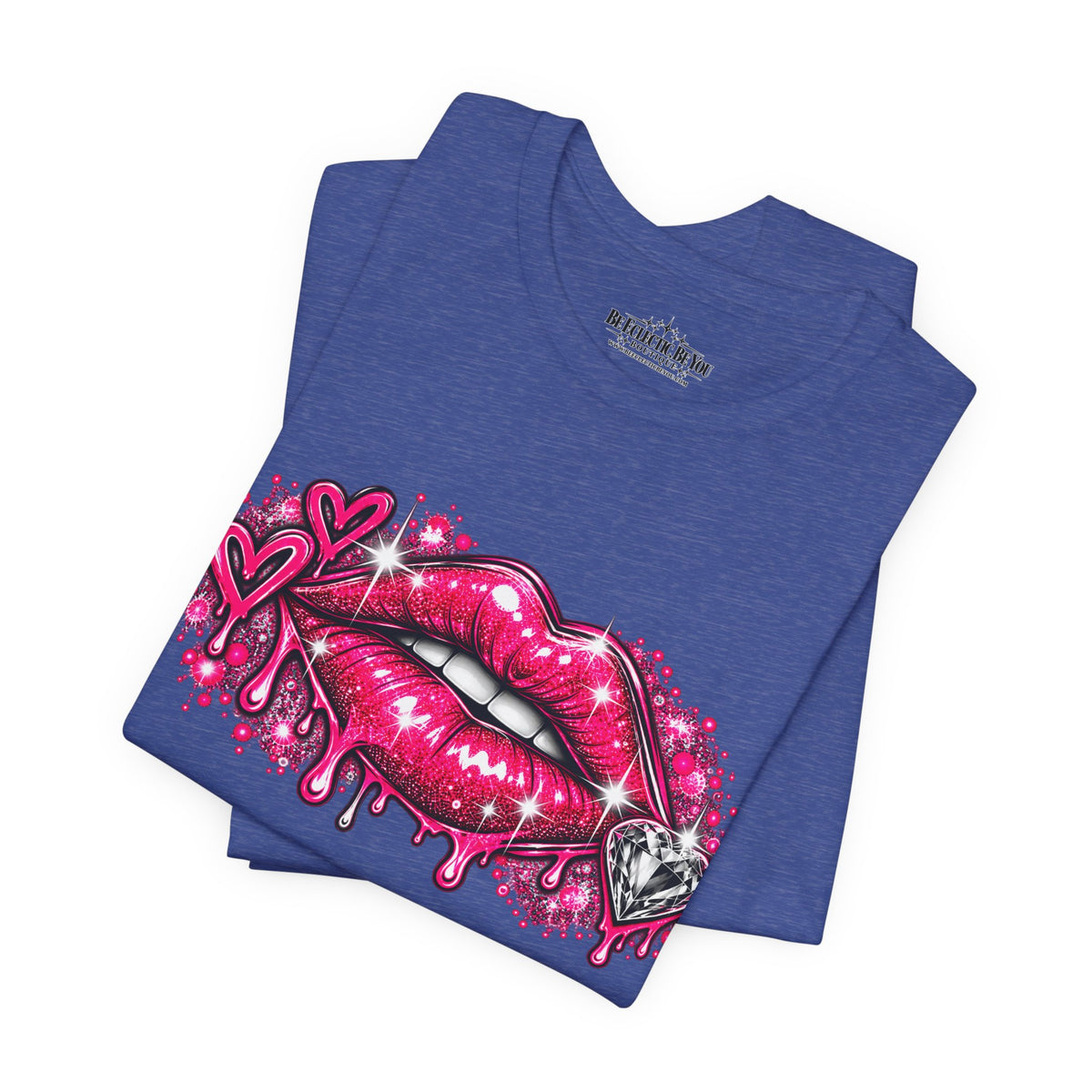 Sparkly Pink Lips Graphic Tee