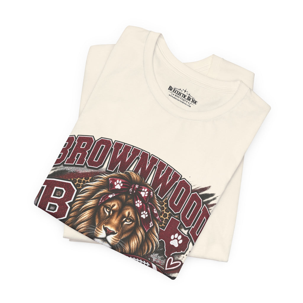 Brownwood B Lion Mom Graphic Tee
