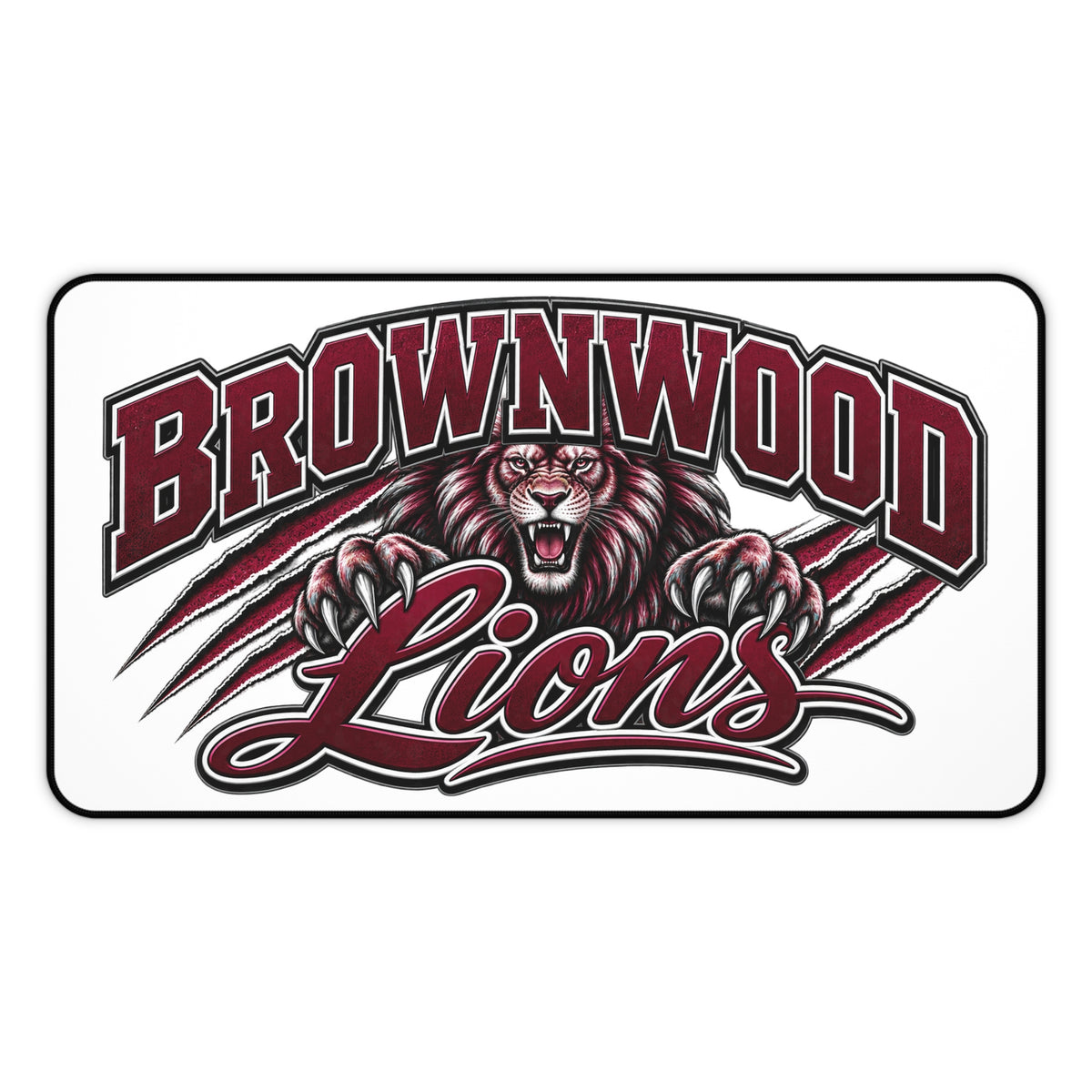 Brownwood Lions Desk Mat