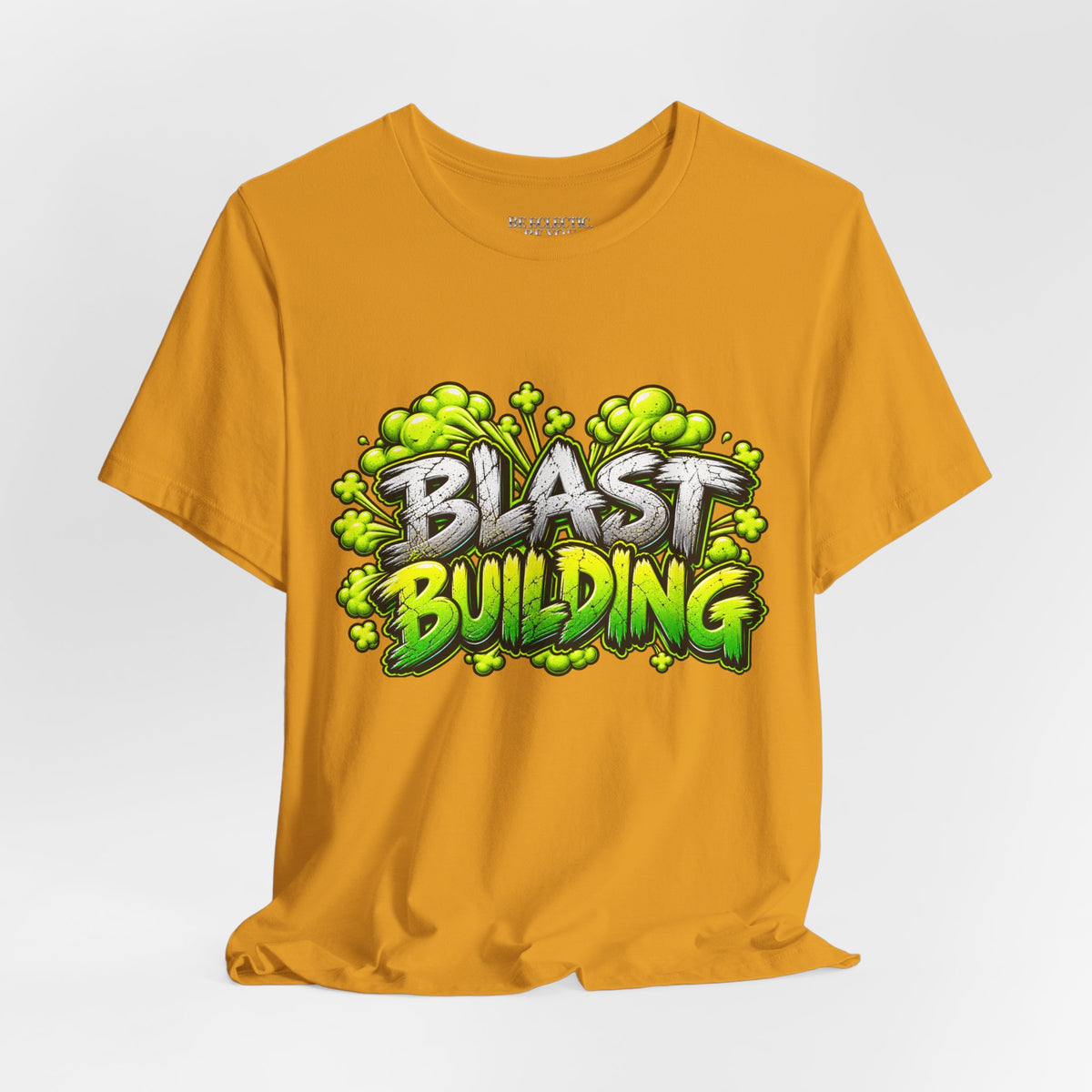 Blast Building Warning Zone Graphic Tee