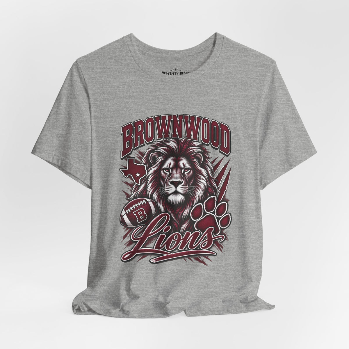 Brownwood Lions Vintage Lion Graphic T-Shirt