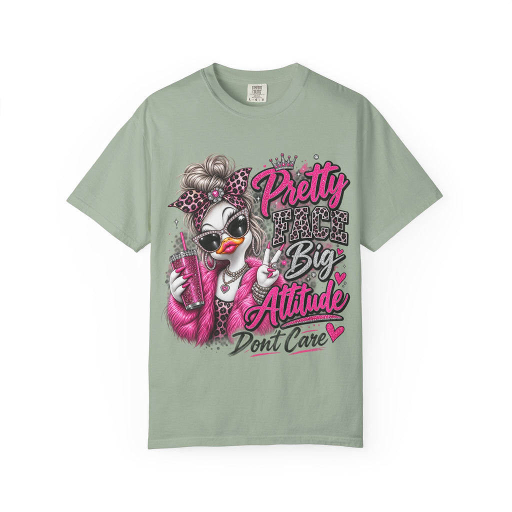 Pretty Big Attitude T‑Shirt — Cute Sassy Graphic Tee