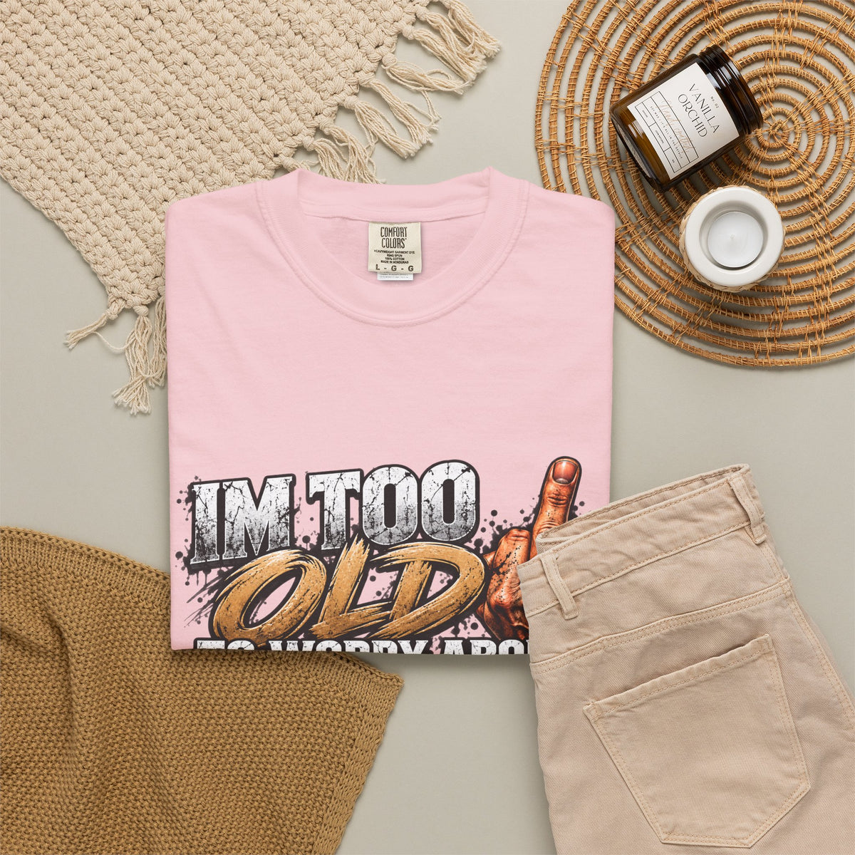Unisex Garment-Dyed T-shirt