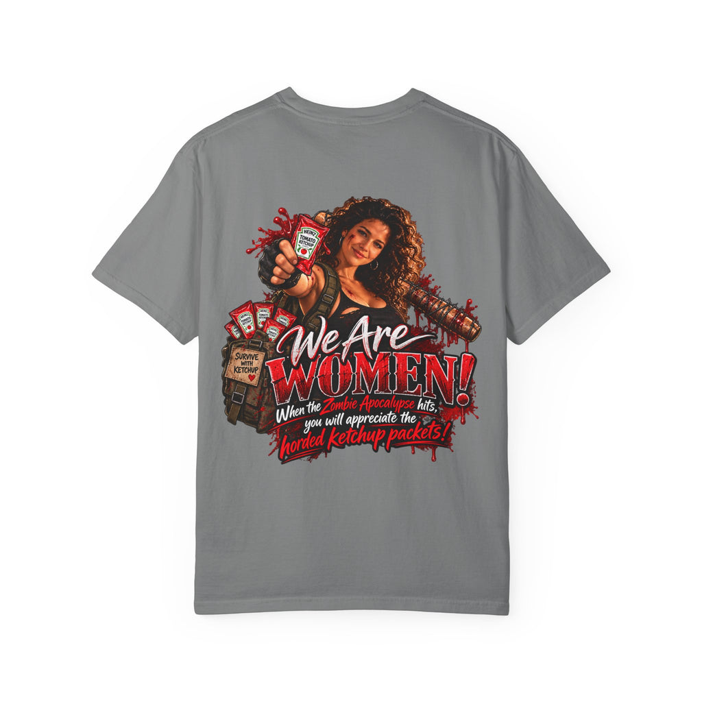 We Are Women Graphic T-Shirt — Empowerment Retro Design