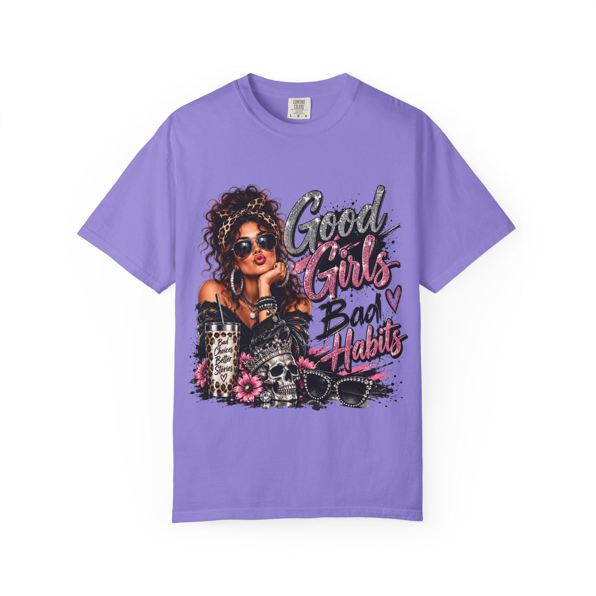 Good Girls Bad Habits Graphic T-Shirt
