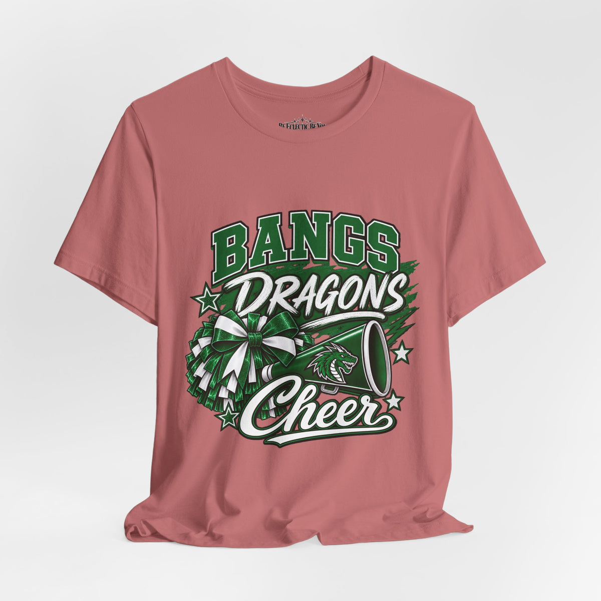 Bangs Dragons Cheer Graphic T-Shirt