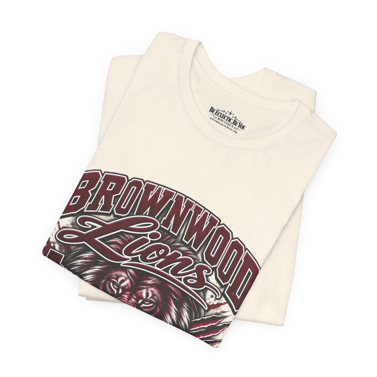 Brownwood Lions Mascot Jersey T-Shirt