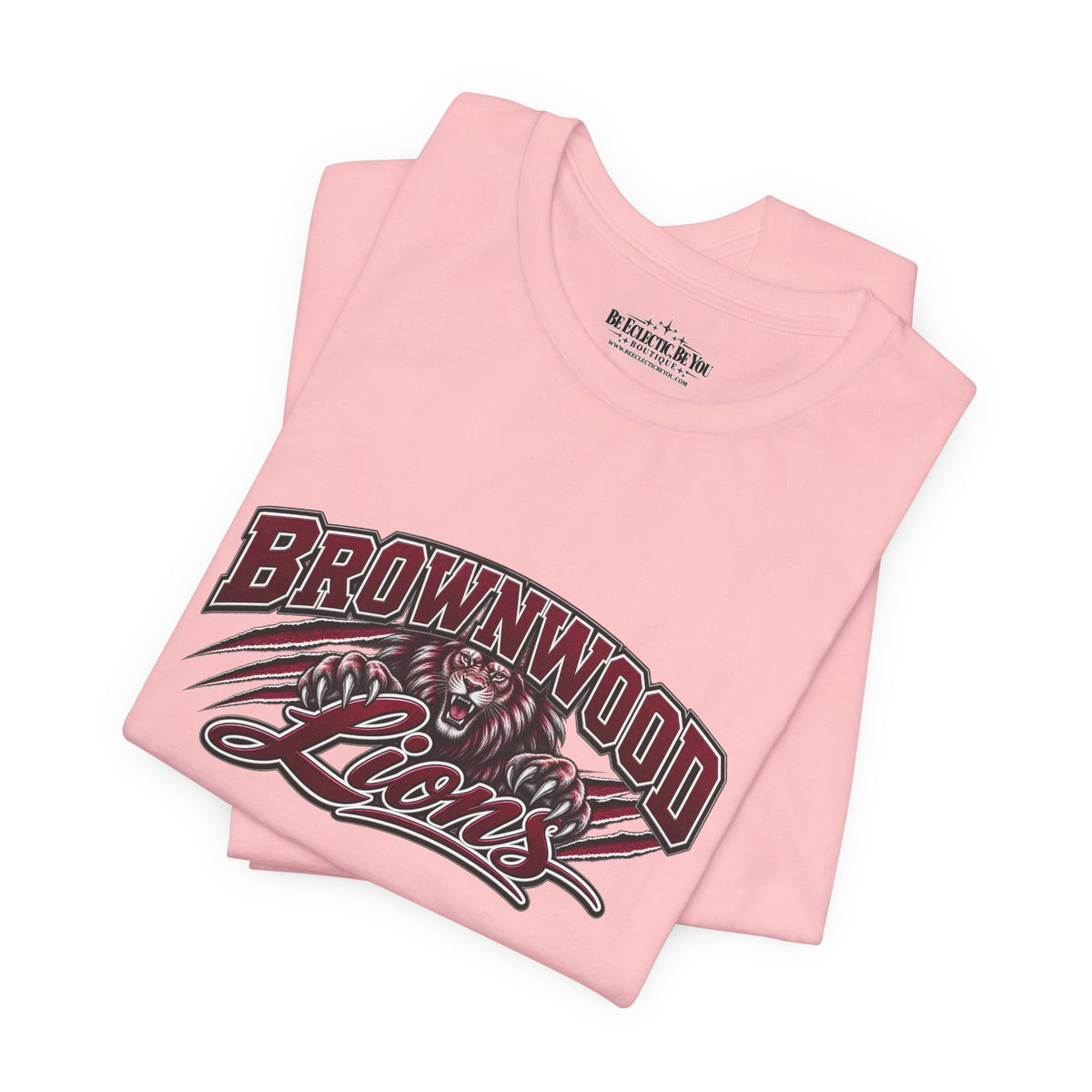 Brownwood Lions Vintage School Graphic T-Shirt