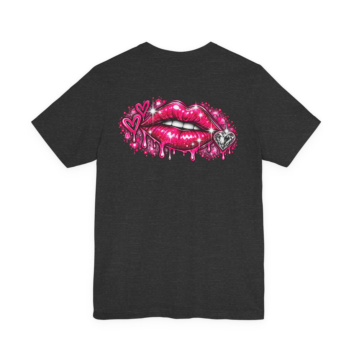 Sparkly Pink Lips Graphic Tee