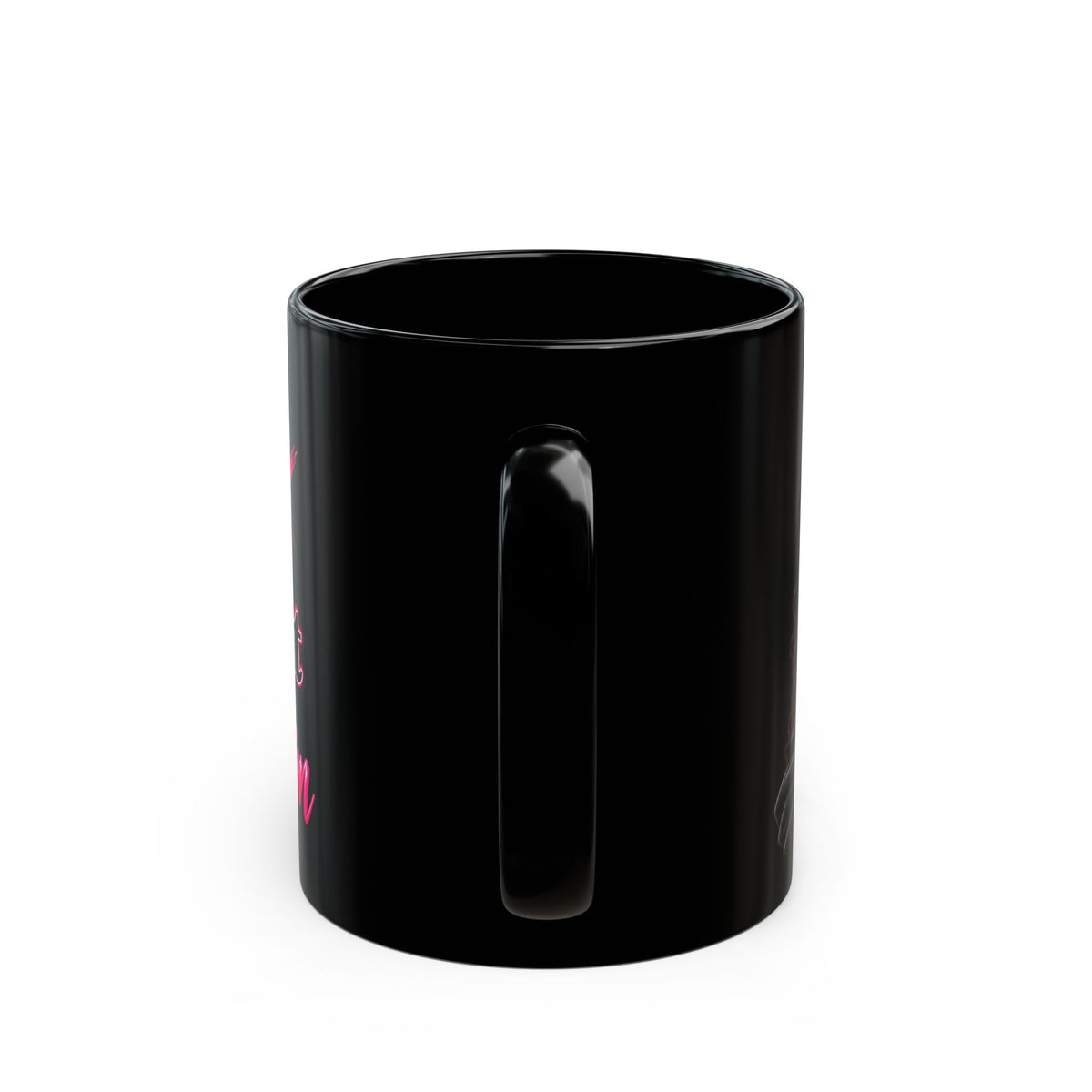 "Me Trying to Find Out What I Saw in Him" Graphic Coffee Cup