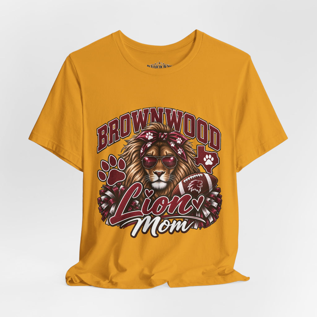 Brownwood Lion Mom Graphic T-Shirt