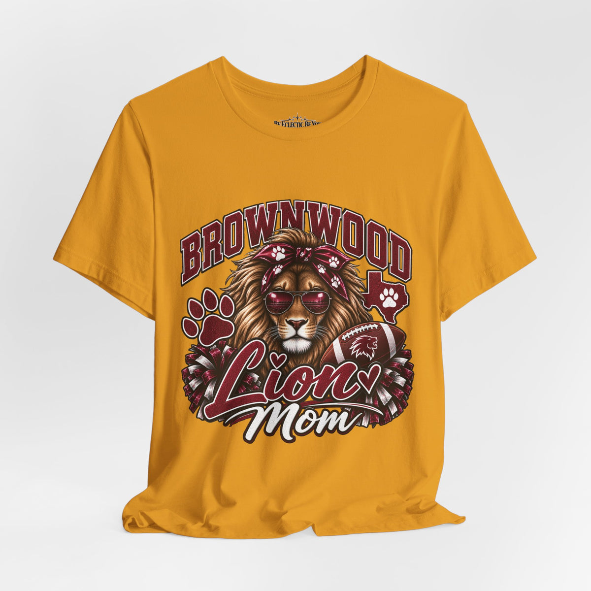 Brownwood Lion Mom Graphic T-Shirt