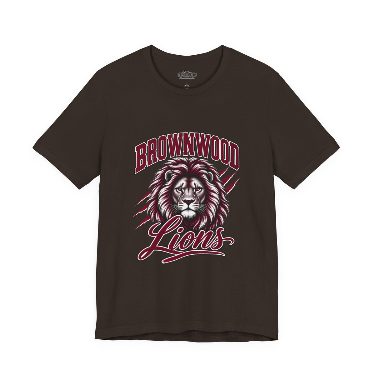 Brownwood Lions Mascot Graphic T-Shirt